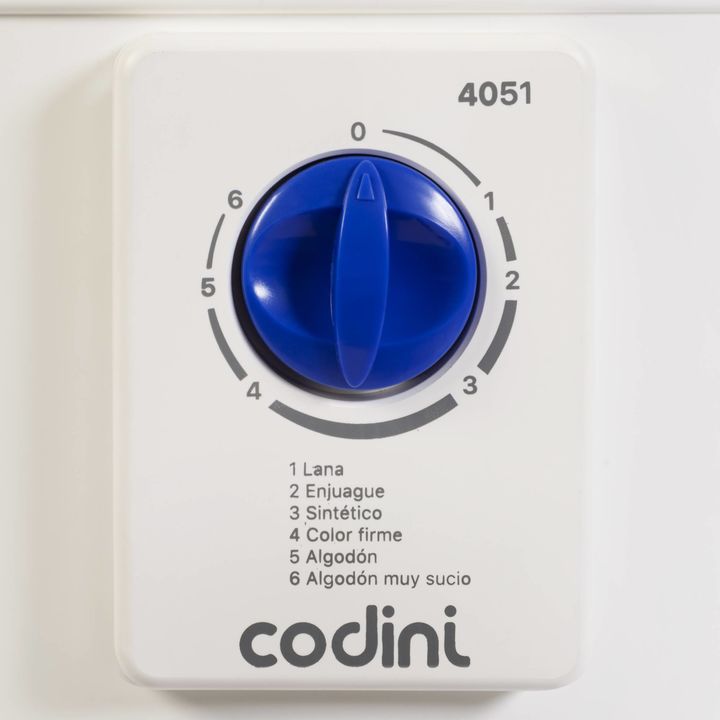 Combo Codini Lavarropas Semiautomático Silent 10 kg + Secarropas Advance 6.5 kg 2800 RPM - 4051/AD65 - Vista 4