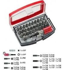 Kit Einhell de Puntas 32 Piezas Inserción Hexagonal 1/4 Pulgada