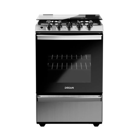 Cocina Drean Gas Natural 56cm CD5614AI0 Inox