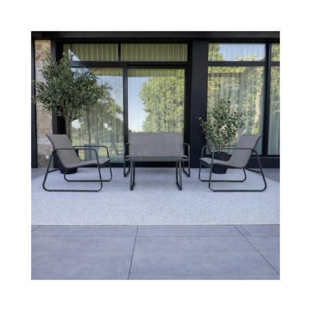 Set 4 Piezas Bara Gris
