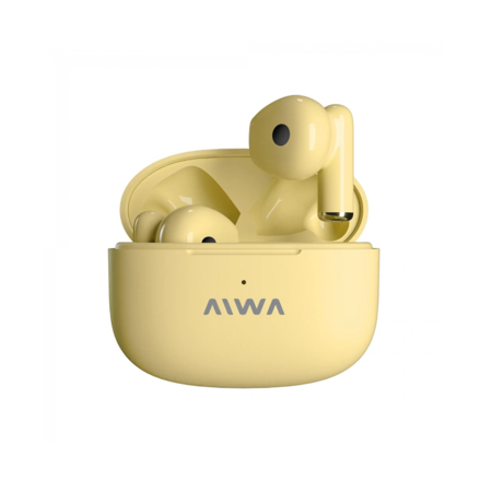 AURICULAR AIWA IN EAR ATA-506A AMARILLO TRUE WIRELESS