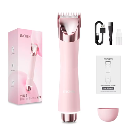 Afeitadora Inalámbrica 2 en 1 Trimmer Wet And Dry Enchen