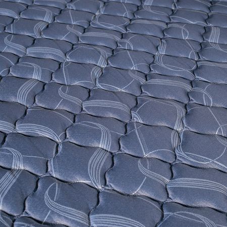 Sommier y Colchon Espejo de Luna King Size 180x200x30 de Resortes Bonnell Doble Pillow de Jackard