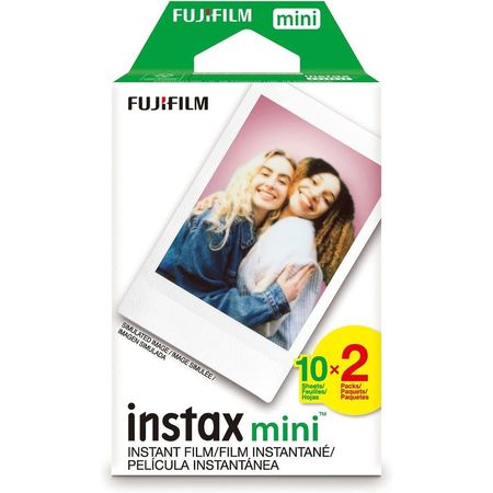 Pack 2 Films Fujifilm Instax Mini White 20 Fotos