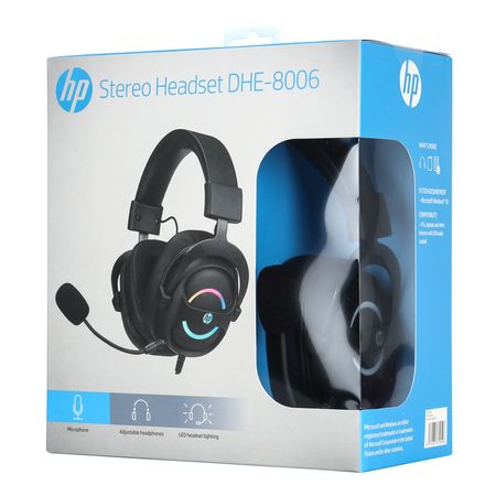 Hp Auri C/Mic. Dhe-8006 Headphone Usb 7.1 Rgb