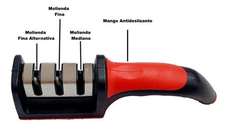 Afilador de cuchillo 3 Tiempos