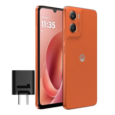 Celular Moto G06 Naranja 4GB + 64GB 6.9" 50MP Motorola