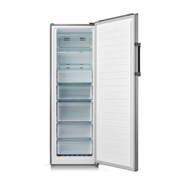 Freezer Vertical No Frost Acero Inoxidable 230 Litros Midea Ff-ec8sar1 - Vista 2