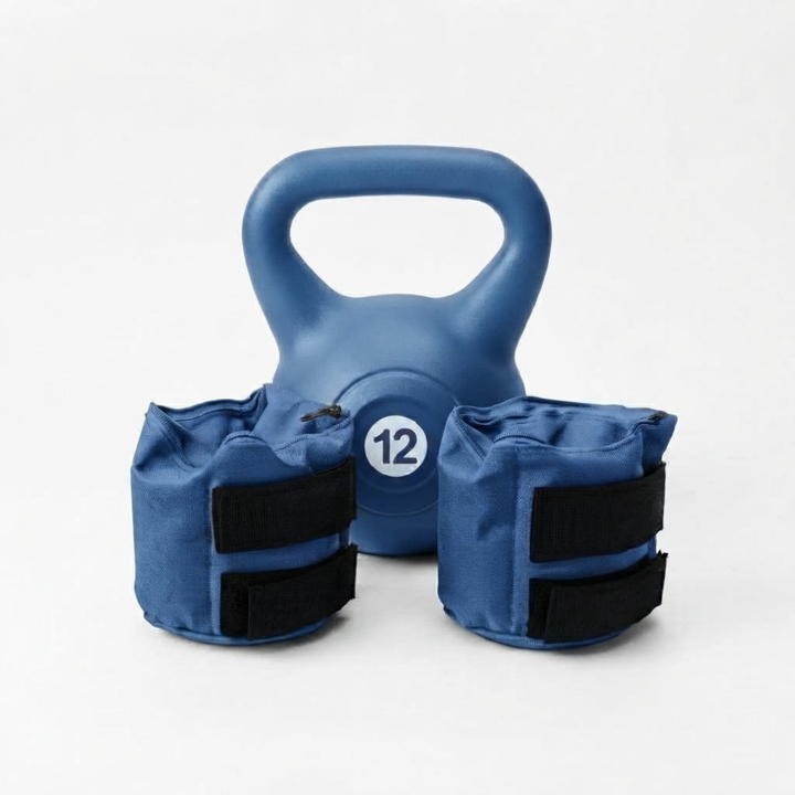 Pesa Rusa 12 Kg + Par de Tobilleras de 4 Kg - Vista 2