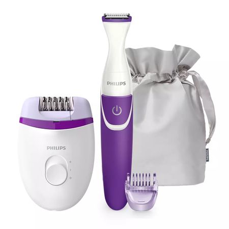 Set depiladora Satinelle Essential + Bikini Trimmer . (BRP505/00)