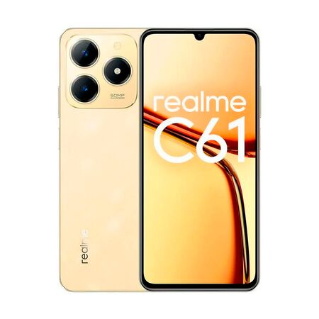 Celular Realme Note C61 8+8+256GB Dorado