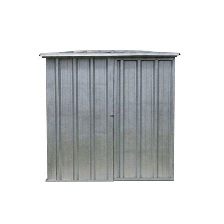 Deposito Armario Caseta Cobertizo de jardin 2x1 Techo 1 agua DON ACERO