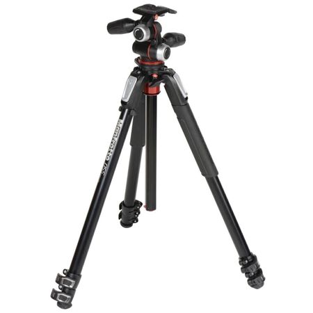 Manfrotto MK055XPRO3-3W. Trípode de aluminio con cabezal 3 vías. Control total de encuadre