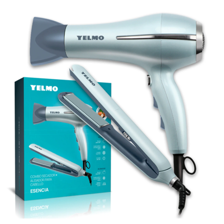 Combo Esencia Yelmo Secador de pelo y Alisador para el cabello