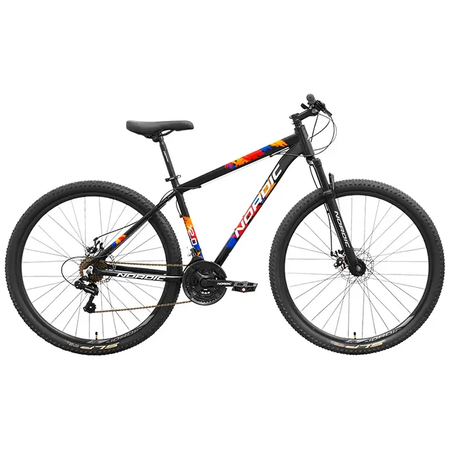 Bicicleta Mtb Nordic X 2.0 R29 T20 18192 Negro-Blanco-Naranja