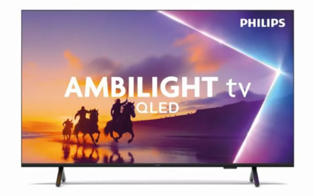 Smart Tv Philips 50" 50PUD8250 Qled 4K/Ambilight Tv