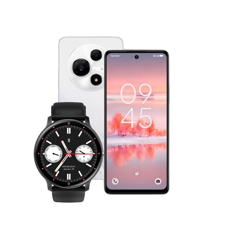 Combo TCL 60 Pro NXTPAPER 8+512GB Alps White + Smartwatch Dekkin SW 003