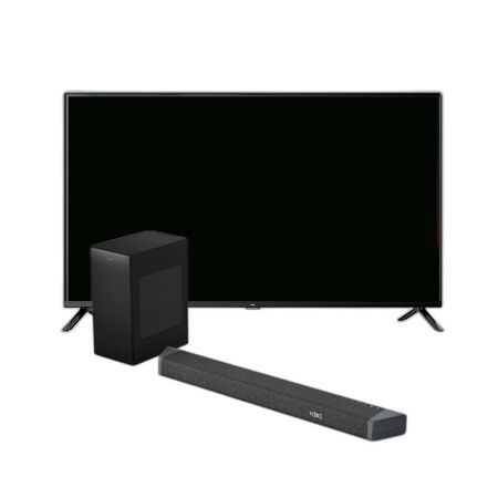 Combo Smart TV RCA 65" 4K LED Android + Barra Philips 740W 5.1