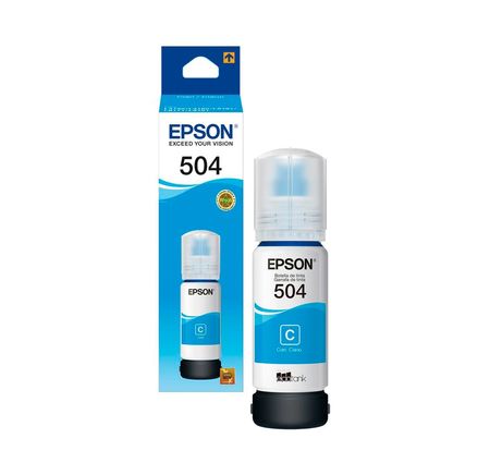 Botella Epson T504220-al Cyan