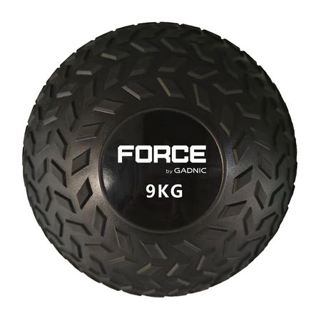 Medicine Ball de 9 Kg Force By Gadnic Pelota Slam Sin Rebote Textura Antideslizante