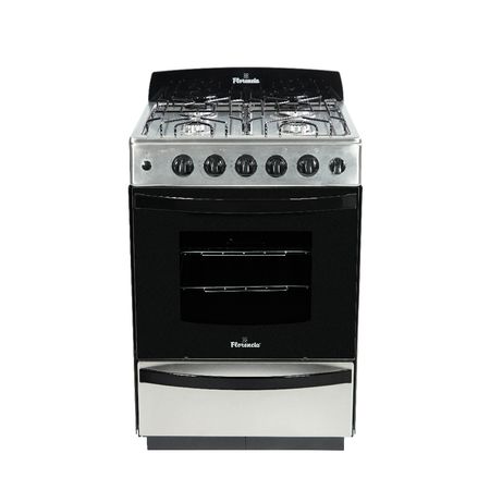 Cocina Florencia 5538 Acero Inoxidable Multigas Encendido Electronico Luz