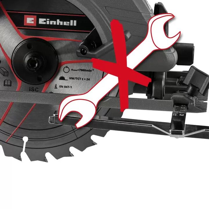 Einhell Sierra circular Inalambrica TP-CS 18/190 Li BL-Solo - Vista 3