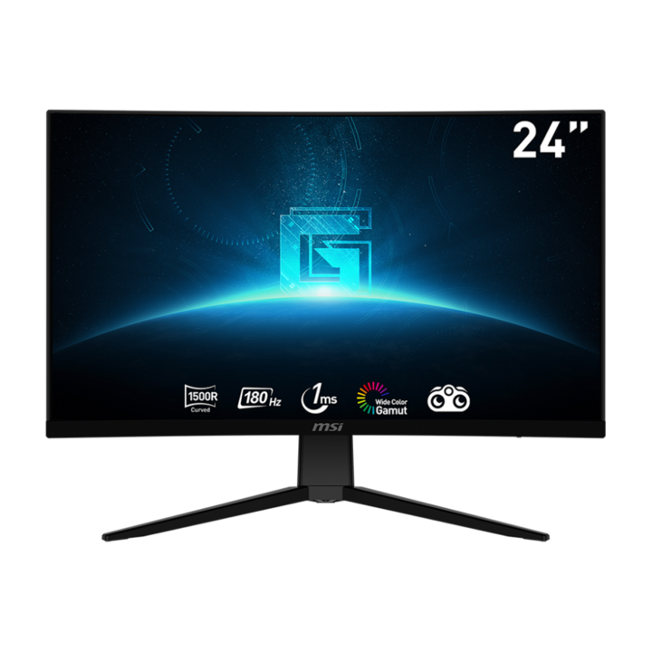 Monitor Curvo Gamer 24 Pulgadas Msi G2422c-la Full Hd 180hz - Vista 5