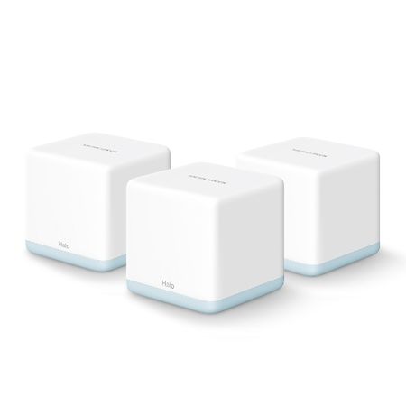 Extensor Mesh Mercusys AC1200 Halo H30 Pack de 3 Wifi System