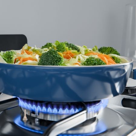 Cocina Multigas 56 cm Inoxidable con Encendido Eléctrico Drean CD5603AI0
