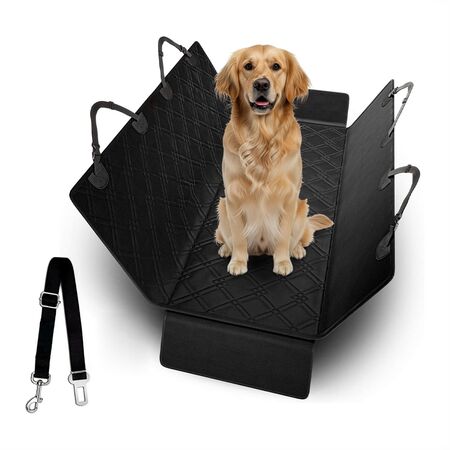 Funda Protectora de Autos + Cinturón Para Mascotas Gadnic