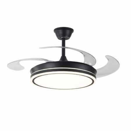 Ventilador de Techo Php JS8379 42" Negro 6 Velocidades