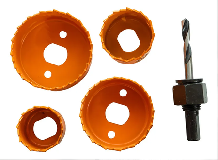 Sierra Copa Set 5 Piezas Lusqtoff L7391 Apto Madera Y Yeso