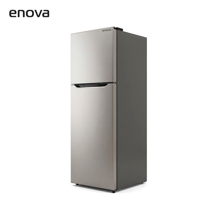 Heladera Enova Freezer Superior Defrost 280 Litros Gris