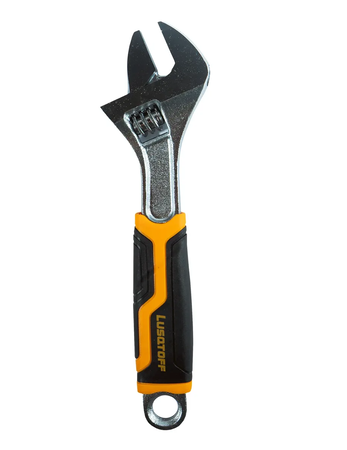 Llave Francesa Ajustable 6'' 150mm Lusqtoff L3322 Acero Grip