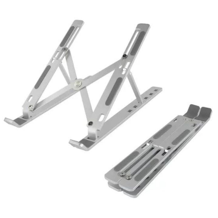 Soporte Notebook Aluminio Porta Laptop Regulable - Vista 3