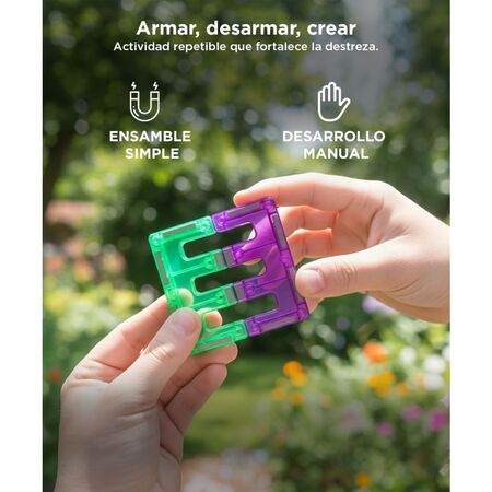 Bloques De Construcción Gadnic Magnéticos 120 Piezas De Juguetes Para Niños