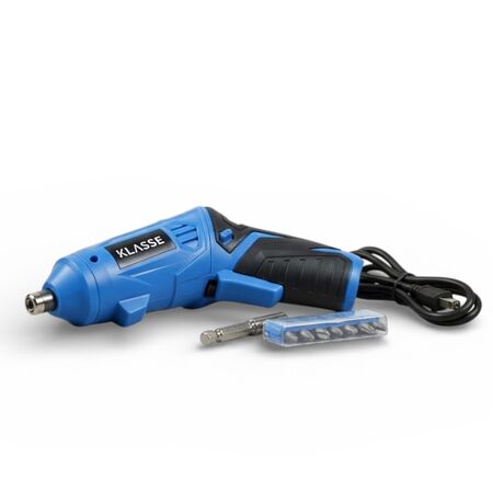 Atornillador Inalámbrico Recargable Klasse USB-C 4V 4Nm Con Luz LED Destornillador (KS7708)