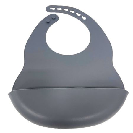 Set de Alimentación Gris para Bebés Gadnic Silicona Premium