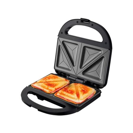 Sandwichera Lilliana As989 Tipo Triangulo 850w Negra