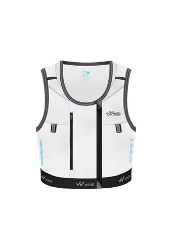 Chaleco de Hidratación Weis Lefty Pro Unisex Running Blanco