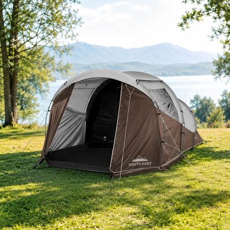 Carpa De Camping Para 4 Personas South Port By Gadnic Impermeable Protección Solar UPF50+