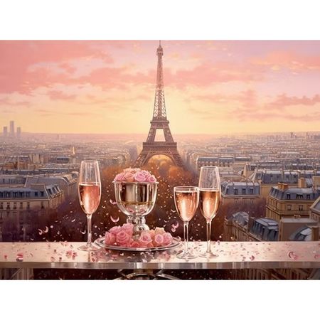 Rompecabezas Tomax 500 Piezas París Tonos Románticos