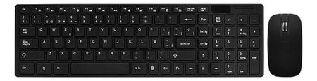 Combo Teclado Y Mouse Inalámbrico Argomtech Kb-7436 Español