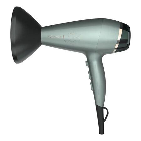Secador De Pelo Remington D27a Botanicals 2300w 2 Velocidades 3 Temperaturas Con Difusor Color Verde