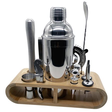 Kit Barman Profesional Gadnic BST44 Coctelera + Herramientas