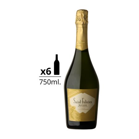 Espumante Saint Felicien Nature Caja x 6