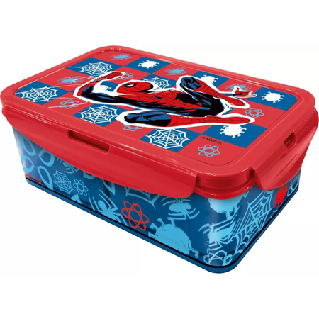 Lunchera Compartimentos Desmontables Spiderman 1417 Wabro