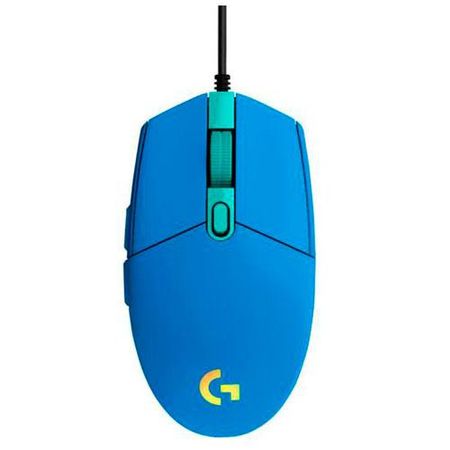 Mouse Gamer Logitech G203 LightSync USB Azul