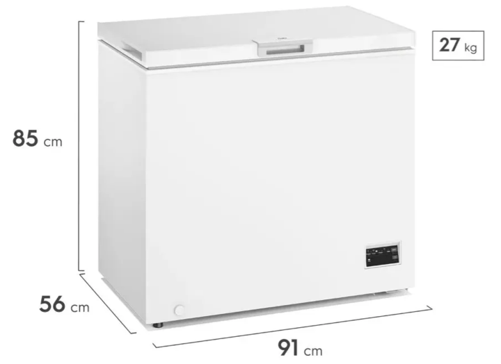 FREEZER GAFA FGHI 202B BLANCO - Vista 3