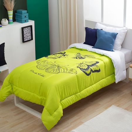 Acolchado Casablanca Frida Twin Neon